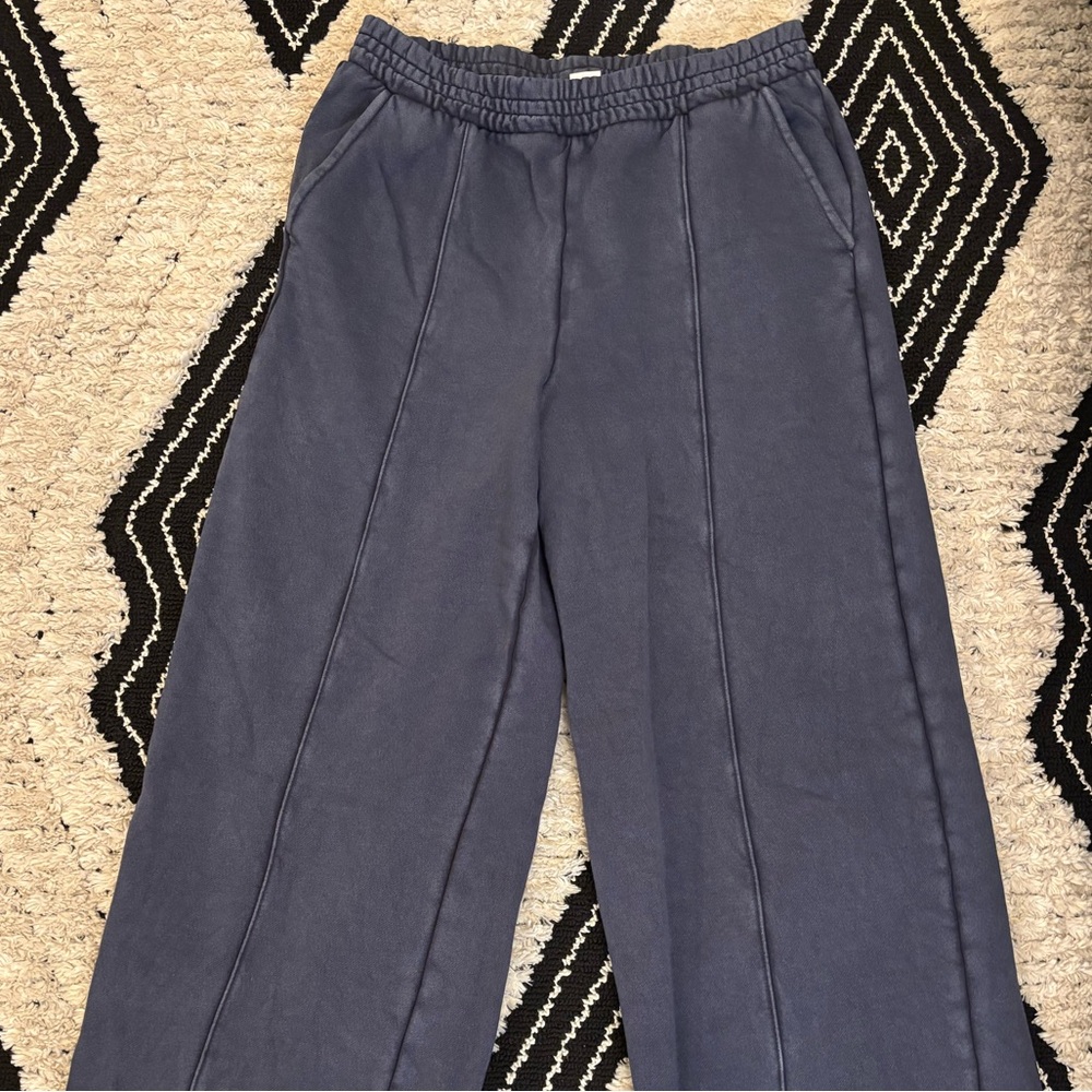 GAP Navy Wide-Leg Pants